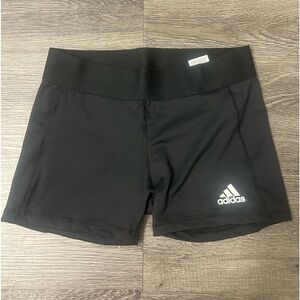 adidas women’s black tight shorts (volleyball shorts) brand new with tags!